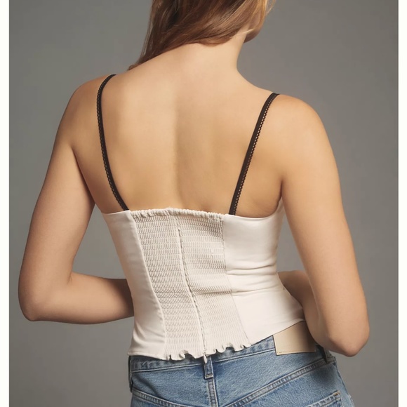 Reformation Melanie Top - Ivory - Picture 2 of 8